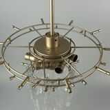 60s 70s ceiling lamp chandelier Kinkeldey Germany