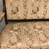 Sofa set and two armchairs, antique 19th century