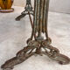 Table bistrot art nouveau 1900
