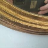 Round golden mirror, 46 cm