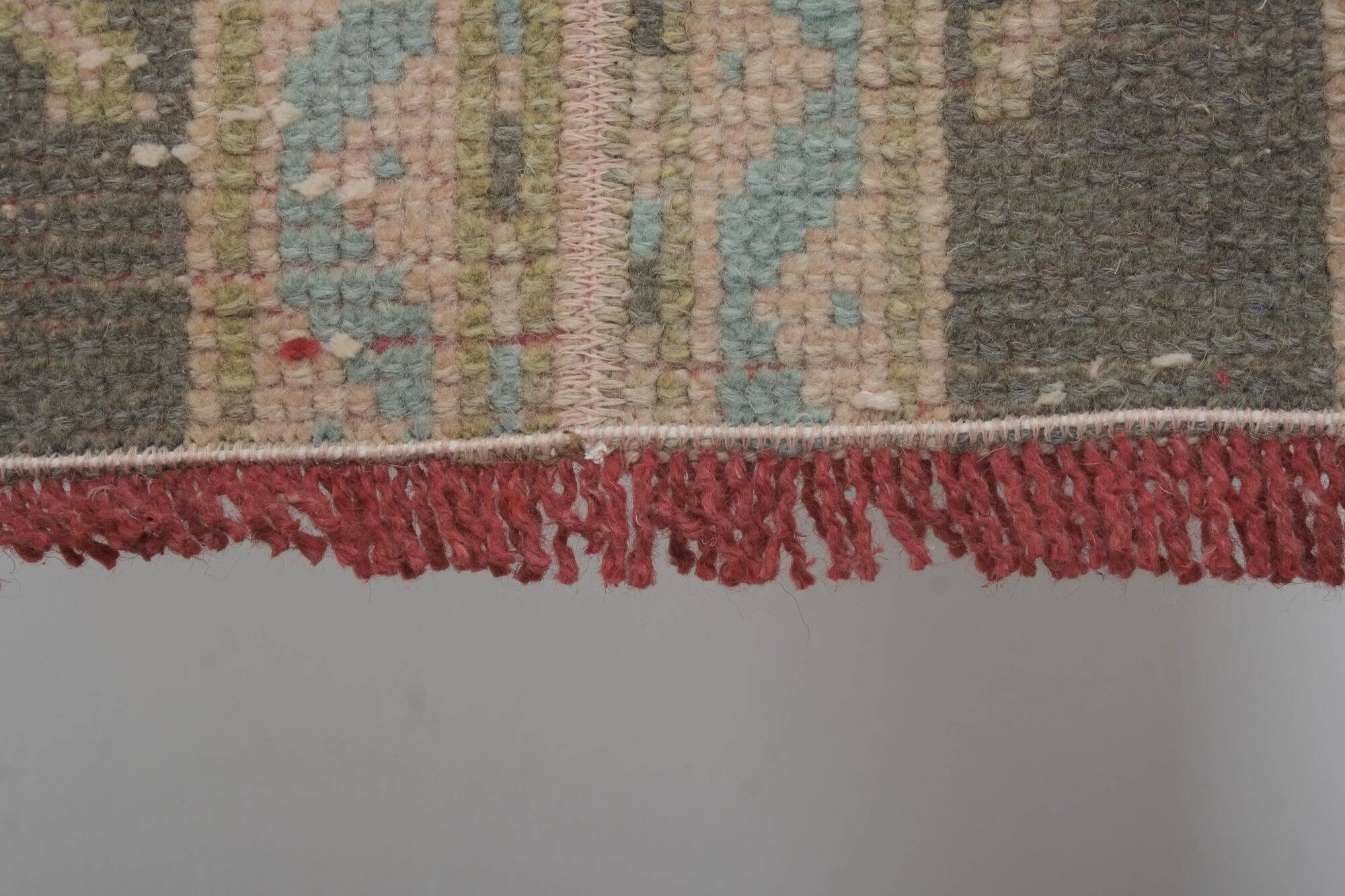 Vintage Turkish hallway rug 53x260 cm