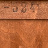 Parisian wardrobe glazed blue gray