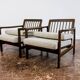 Mid Century Armchairs By Zenon Bączyk, 1960's, Set Of 2