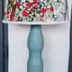 Lamp foot drinks cabinetmaker abbat day fabrics creator