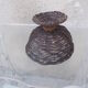 Corbeille en osier pied douche