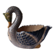 Swan pot cover Henriot Quimper