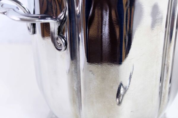 Seau à champagne et seau à glace inox vintage