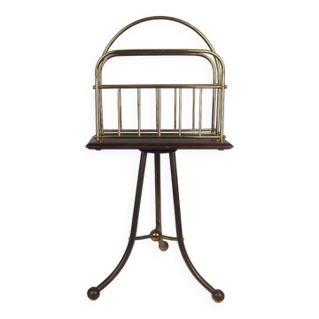 Victorian Style Swivel Magazine Rack