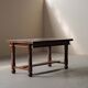 Modernist oak dining table, France, 1940–1950