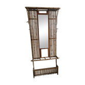 70s bamboo coat rack