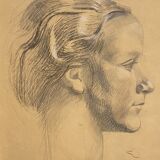Drawing by Eugène Robert Pougheon
