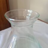 Chemistry carafe or blown glass vase