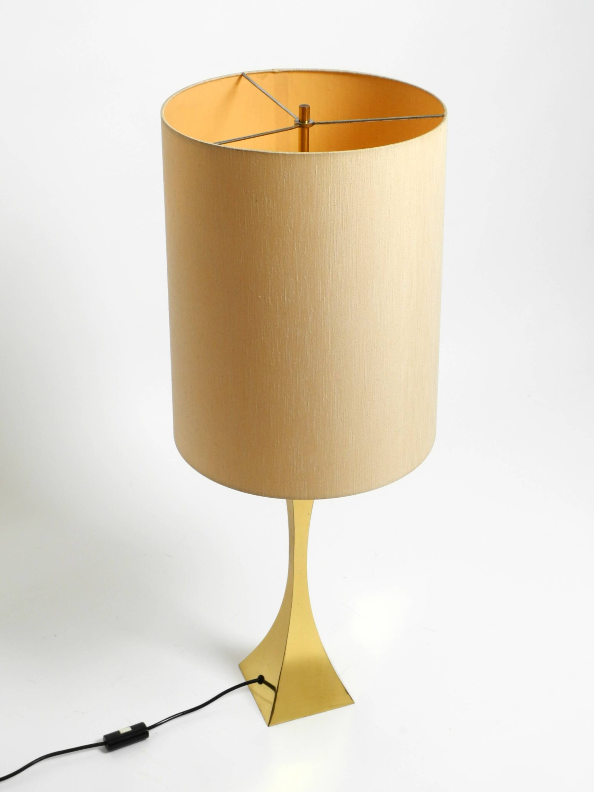 70s brass table lamp by Tonello and Montagna Grillo for High Society Italy