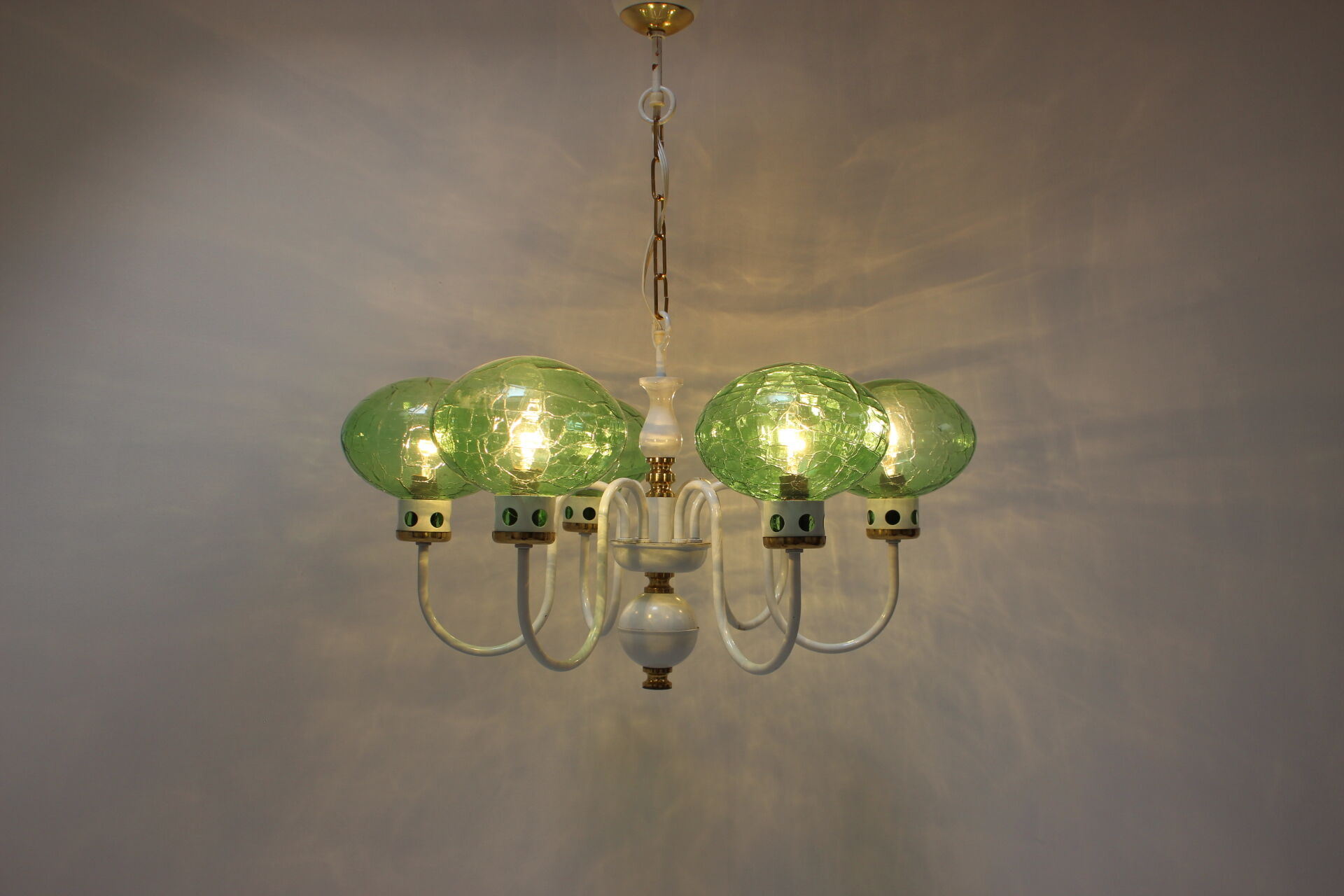 Mid-Century Chandelier by DRUKOV, 1970s