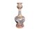 Delft, important 19th century glazed earthenware vase with cut sides