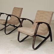 Paire de fauteuils art déco par Jan Vanek 1930