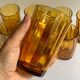 8 verres vintage