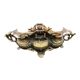 Louis XV style planter/centerpiece in bronze, late 19th century