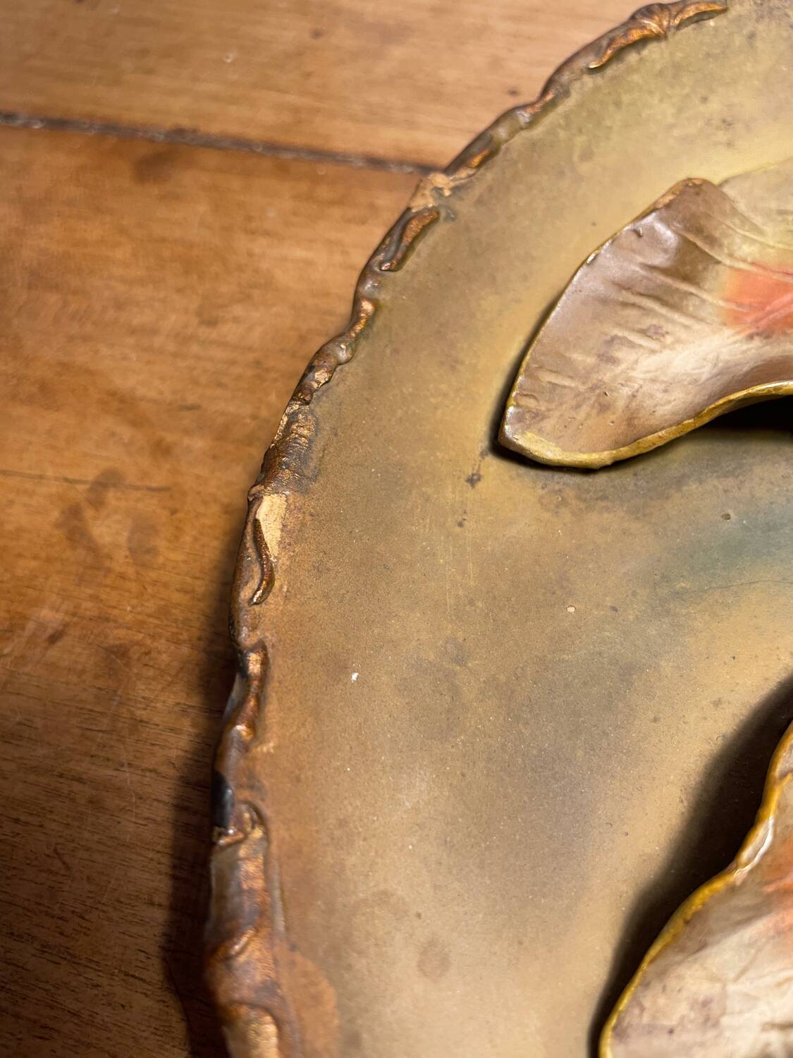 2 wall plates circa 1900