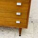 Commode vintage en teck 4 tiroirs années 60 style G-Plan