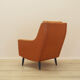 Orange armchair, Danish design, 1970s, made in Denmark