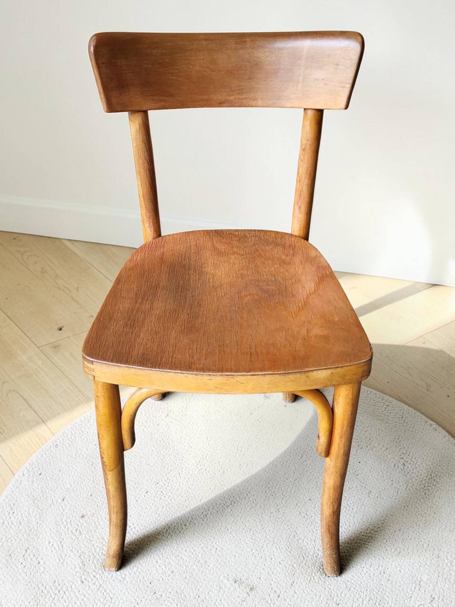 Bentwood bistro chair, Czechoslovakia