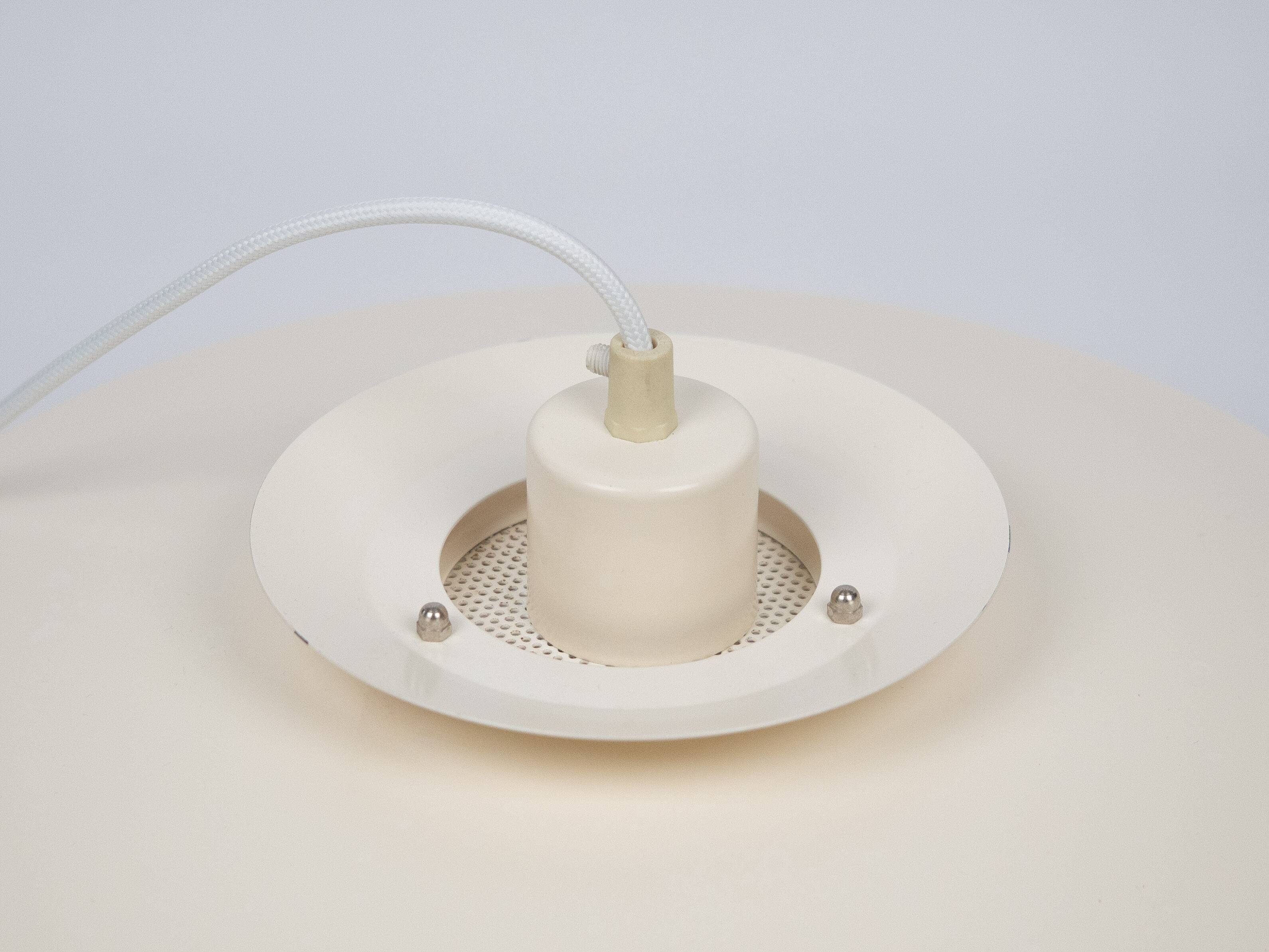 Lampe suspendue vintage danoise Bless par Dana light, années 1980.