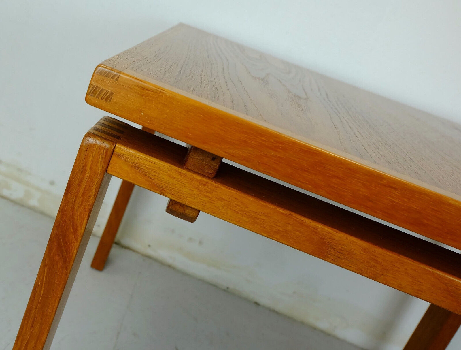 danish modern COFFEE TABLE teak trioh denmark 1970s