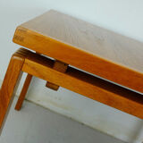 Table basse teck triot Danemark années 1970