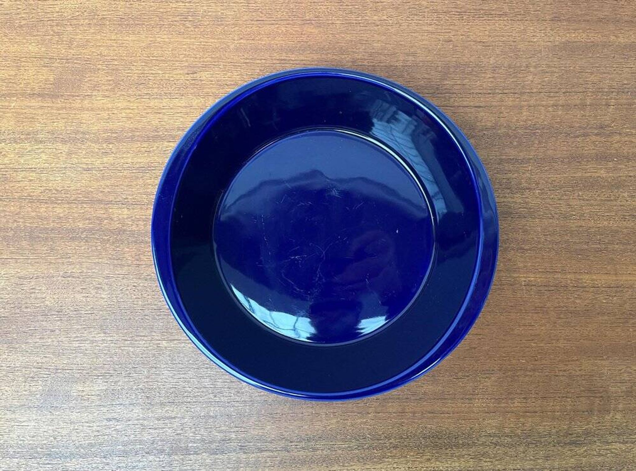 Dark blue ceramic vintage German bowl Lukull by Schönwald