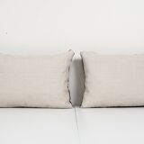 Set Ikat Leopard Velvet Pillow