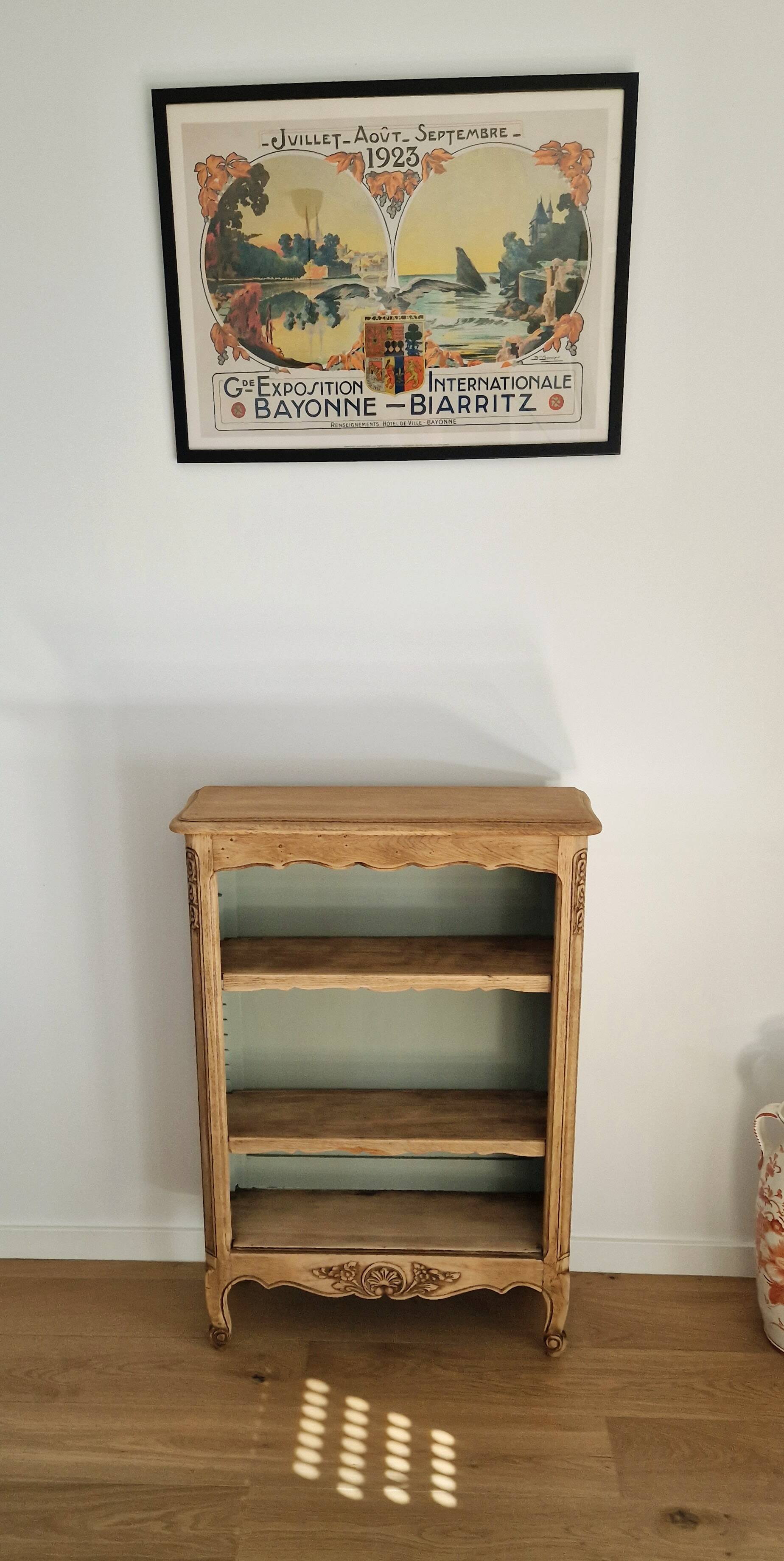 Bibus vintage oak bookcase