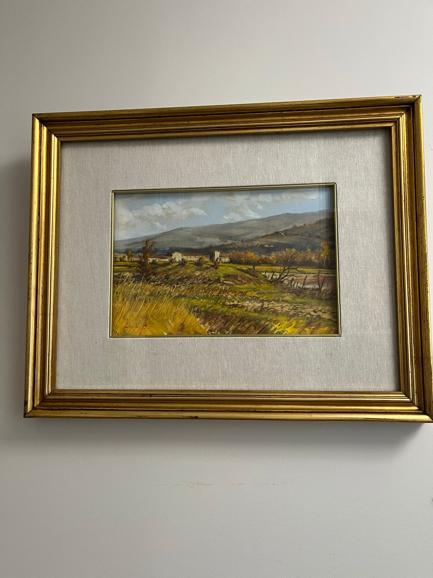 Tableau huile sur toile