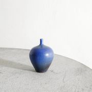 Set of Three Swedish Mid Century Ceramic Vases by Berndt Friberg, 1970s