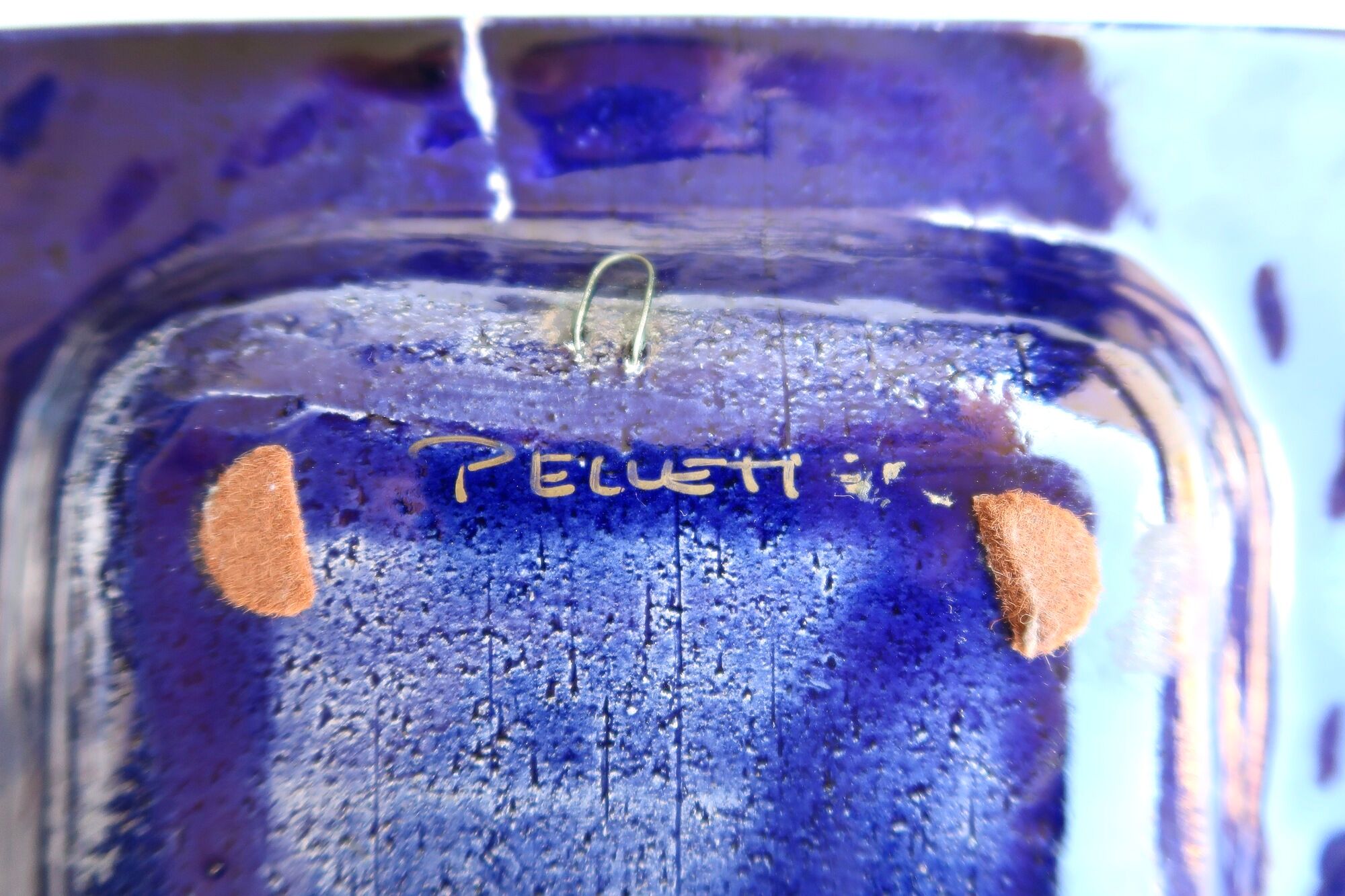 Empty ceramic pocket by Georges Pelletier, 70s
