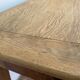 Oak farmhouse table