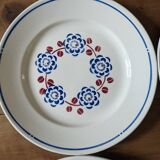 Six Badonviller Bagatelle flat plates