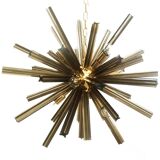 Sputnik “quadriedro” murano glass chandelier