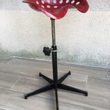 Vintage high stool sitting tractor