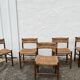 Chaises de Salle à Manger Sentou Dordogne Mid-Century