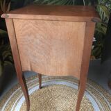 Louis xv style wooden bedside table