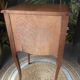 Louis xv style wooden bedside table