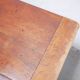 Vintage wooden farmhouse dining table
