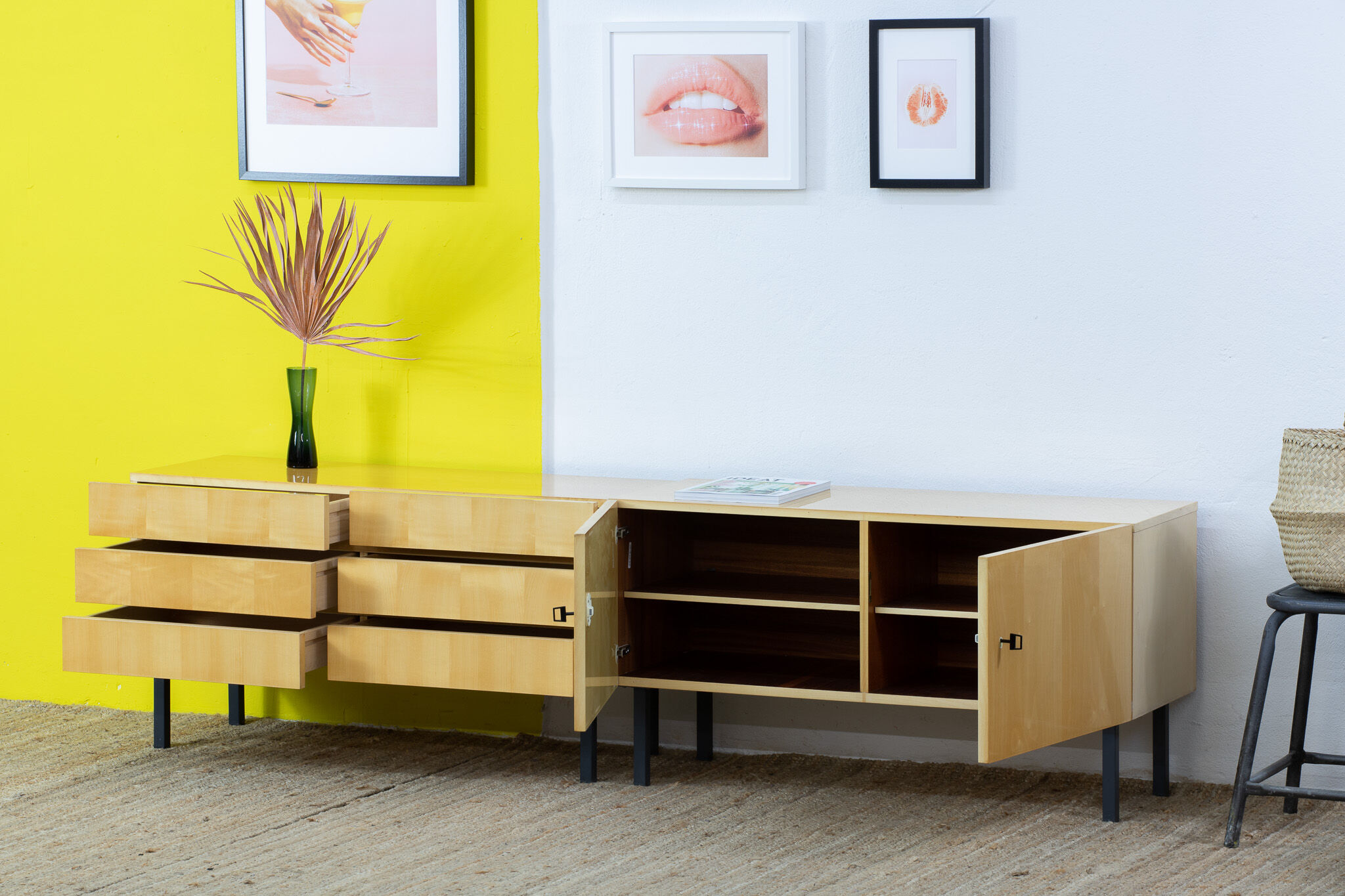 Vintage Scandinavian Row – 210 cm