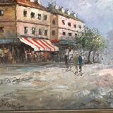 Animated parisian scene by burnett