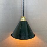 Old industrial pendant light