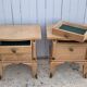 Pair of art deco bedsides