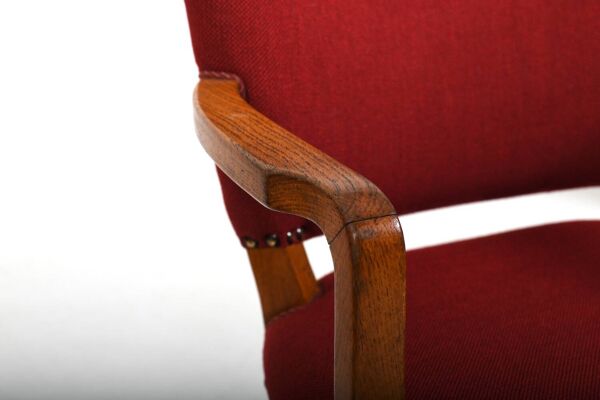 Chaise ancienne Fritz Hansen en chêne