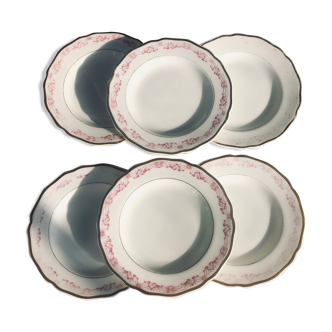 Lot de 6 assiettes à dessert Royal Doulton