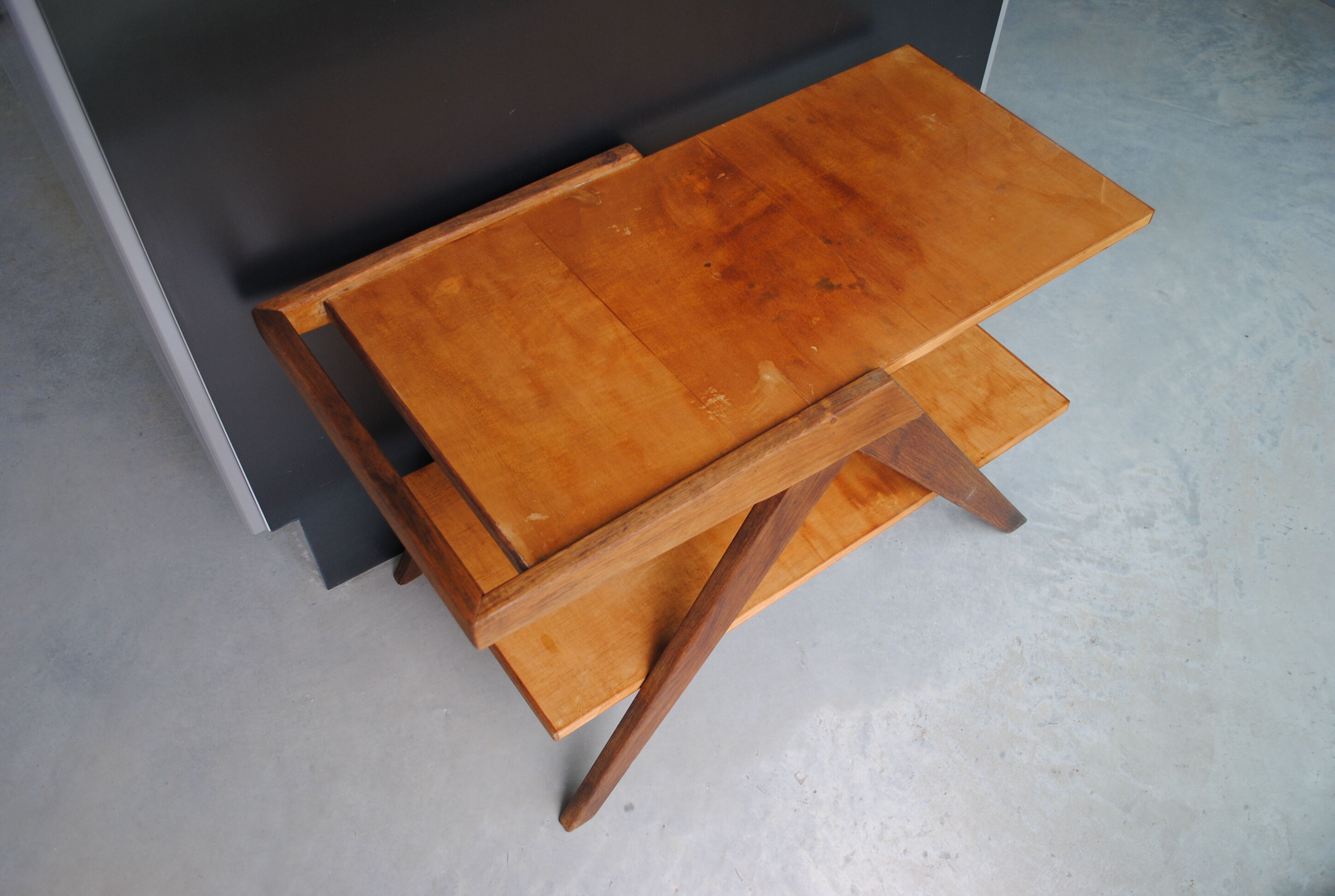 Scandinavian vintage teak trolley